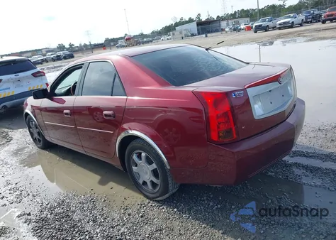2003 Cadillac Cts Standard from USA, damaged, VIN 1G6DM57N530127709